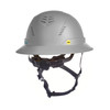 MSA V-Gard H2 Full Brim - Type II Class C - Mips - Safety Helmet - Vented - Gray - 10250609