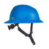 MSA V-Gard H2 Full Brim - Type II Class C - Mips - Safety Helmet - Non-Vented - Blue - 10250620