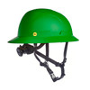 MSA V-Gard H2 Full Brim - Type II Class C - Mips - Safety Helmet - Non-Vented - Green - 10250624