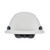 Hardknock Resolve - Full Brim - Class C - Type 2 Safety Helmet - Vented - White - 100-0-100