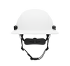 Hardknock Resolve - Full Brim - Class C - Type 2 Safety Helmet - Vented - White - 100-0-100