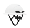 Hardknock Resolve - Full Brim - Class C - Type 2 Safety Helmet - Vented - White - 100-0-100