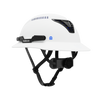 Hardknock Resolve - Full Brim - Class C - Type 2 Safety Helmet - Vented - White - 100-0-100