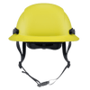 Hardknock Resolve - Full Brim - Class C - Type 2 Safety Helmet - Vented - Yellow - 100-0-730