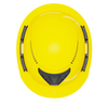 Hardknock Resolve - Full Brim - Class C - Type 2 Safety Helmet - Vented - Yellow - 100-0-730