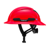 Hardknock Resolve - Full Brim - Class C - Type 2 Safety Helmet - Vented - Red - 100-0-610