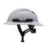 Hardknock Resolve - Full Brim - Class C - Type 2 Safety Helmet - Vented - Gray - 100-0-050