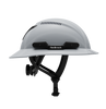 Hardknock Resolve - Full Brim - Class C - Type 2 Safety Helmet - Vented - Gray - 100-0-050