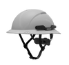 Hardknock Resolve - Full Brim - Class C - Type 2 Safety Helmet - Vented - Gray - 100-0-050