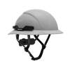 Hardknock Resolve - Full Brim - Class G,C,E - Type 2 Safety Helmet - Non-Vented - Gray - 105-0-050
