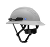 Hardknock Resolve - Full Brim - Class G,C,E - Type 2 Safety Helmet - Non-Vented - Gray - 105-0-050