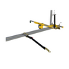 3M DBI-SALA Flexiguard A-Frame Rail Adjustable Height Anchor System - 2 User - Yellow - 16 - 22.5 ft Height - 20 ft Width - 8517780
