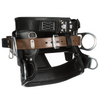 3M DBI-SALA 4D Lineman Tongue Buckle Positioning/Fall Restrict Belt - Leather - Seat - Black - D31 - 1000889