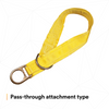 3M DBI-SALA Pass-Thru Web Tie-Off Adapter Anchor - Polyester - 9 ft - 1002009