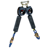 3M DBI-SALA Nano-Lok Personal Twin-Leg Self Retracting Lifeline - Web Swivel Snap Hook - 6 ft. - Class 1 - ANSI - 3100547