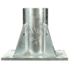3M DBI-SALA Confined Space Floor Mount Base Galvanized - 8000095