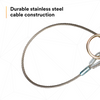 3M DBI-SALA Pass-Thru Cable Tie-Off Adapter Anchor - Stainless Steel - 12 ft - 5900554