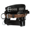 3M DBI-SALA 4D Lineman Tongue Buckle Positioning/Fall Restrict Belt without Quick Connect - Leather - Seat - Black - D22 - 1000263