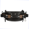 3M DBI-SALA 2D Lineman Tongue Buckle Positioning Belt - Leather - Black - D27 - 1003249