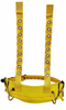 3M DBI-SALA Derrick Tongue Buckle Positioning Belt with Tongue Buckle Harness Connector - Yellow - Medium - 1003220