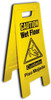 HEAVY DUTY FLOOR SIGN, CAUTION TRIPPING HAZARD (BILINGUAL), 24.63 X10.75
