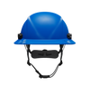 Hardknock Resolve - Full Brim - Class C - Type 2 Safety Helmet - Vented - Blue - 100-0-460