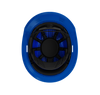 Hardknock Resolve - Full Brim - Class C - Type 2 Safety Helmet - Vented - Blue - 100-0-460