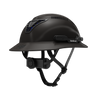 Hardknock Resolve - Full Brim - Class C - Type 2 Safety Helmet - Vented - Black - 100-0-001
