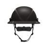 Hardknock Resolve - Full Brim - Class C - Type 2 Safety Helmet - Vented - Black - 100-0-001