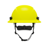 Hardknock Resolve - Full Brim - Class C - Type 2 Safety Helmet - Vented - Neon Yellow - 100-0-740