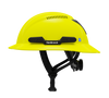 Hardknock Resolve - Full Brim - Class C - Type 2 Safety Helmet - Vented - Neon Yellow - 100-0-740