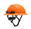 Hardknock Resolve - Full Brim - Class C - Type 2 Safety Helmet - Vented - Orange - 100-0-840