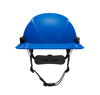 Hardknock Resolve - Full Brim - Class G,C,E - Type 2 Safety Helmet - Non-Vented - Blue - 105-0-460