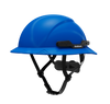 Hardknock Resolve - Full Brim - Class G,C,E - Type 2 Safety Helmet - Non-Vented - Blue - 105-0-460