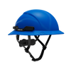 Hardknock Resolve - Full Brim - Class G,C,E - Type 2 Safety Helmet - Non-Vented - Blue - 105-0-460