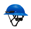 Hardknock Resolve - Full Brim - Class G,C,E - Type 2 Safety Helmet - Non-Vented - Blue - 105-0-460