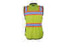 ML Kishigo Class 2 Lime Womens Heavy Duty Surveyors Vest
