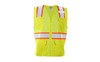 ML Kishigo Class 2 Lime Women'S All Mesh Contrast Vest