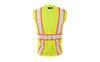 ML Kishigo Class 2 Lime Women'S All Mesh Contrast Vest