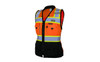 ML Kishigo Class 2 Orange Womens Heavy Duty Surveyors Vest
