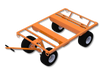 Leading Edge Safety Heavy Duty Flat Material Cart - MC-000-48-15-ASM