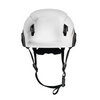 Studson SHK-1 Non-Vented Class E Type II -  White Carbon HD Safety Helmet
