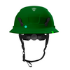 Studson SHK-1 Vented Full Brim Class C Type II - Forest Green Safety Helmet