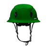 Studson SHK-1 Vented Full Brim Class C Type II - Forest Green Safety Helmet
