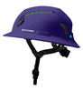 Studson SHK-1 Vented Full Brim Class C Type II - Purple Safety Helmet