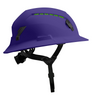 Studson SHK-1 Vented Full Brim Class C Type II - Purple Safety Helmet