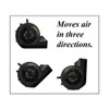 Hawk Enterprises HAWK industrial 2950 CFM BLK - BH001-02