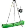 Safewaze 7' Adjustable Tripod Kit, 65' 3-Way, Storage Bag - 019-11002