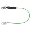 Safewaze Leading Edge 6' Energy Absorbing Lanyard: Snap Hooks - 019-2011