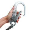 Safewaze Leading Edge 6' Energy Absorbing Lanyard: Rebar Hooks - 019-2013